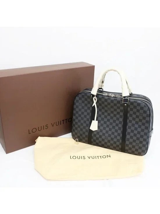 Louis Vuitton Porte Documents Voyage Business Bag Damier - Picture 10 of 10